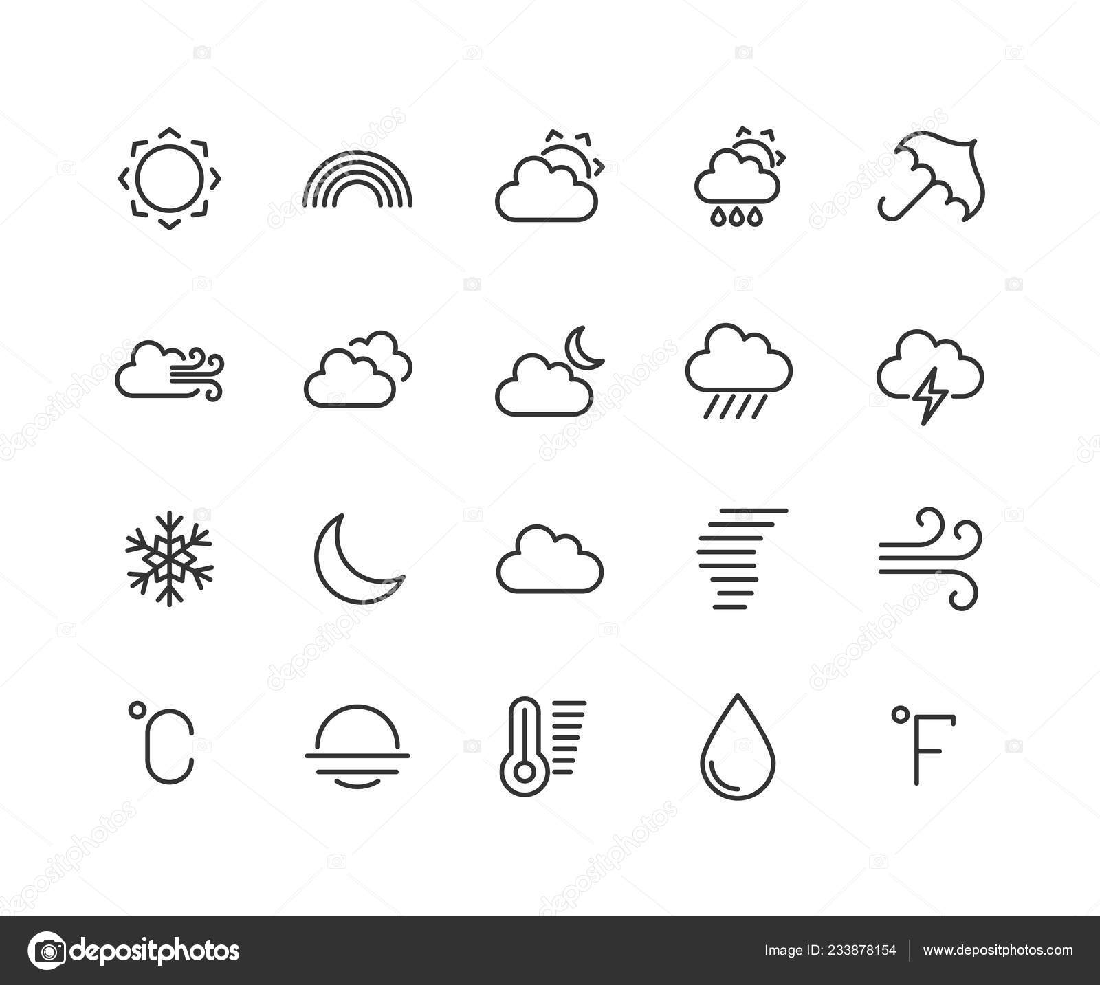 Sunny and rainy day. Weather forecast icon. Meteorological sign