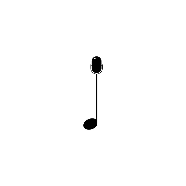 Vektör Çizim Bir Tema Müzik Ses Dijital — Stok Vektör