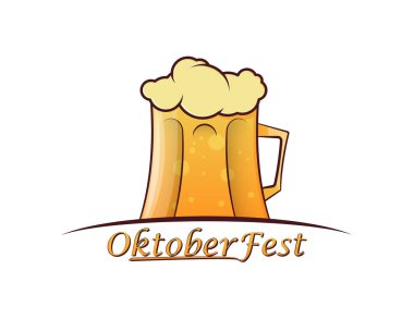 Oktoberfest. Bira festivaline hoş geldiniz. Daveti ilanı veya poster bayram için