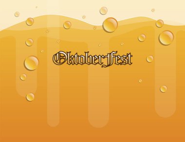 Oktoberfest. Bira festivaline hoş geldiniz. Daveti ilanı veya poster bayram için