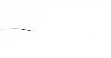 Pazar, beyaz bir arka plan üzerinde sürekli bir çizgide haftanın günü