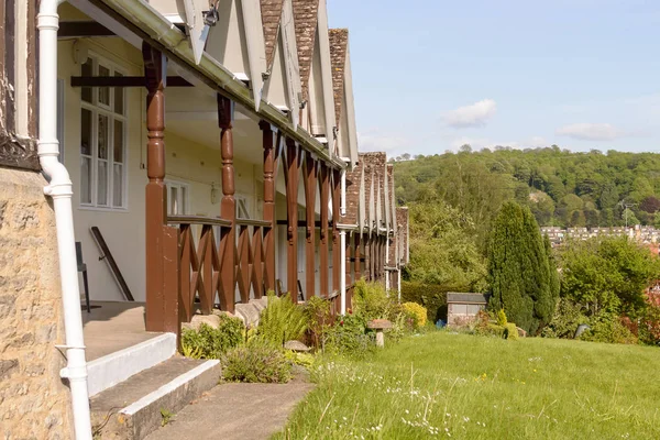 Rowland Hills Almshouses Fondée 1815 Wotton Edge Cotswold Gloucestershire Angleterre — Photo