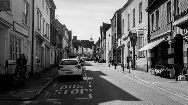 Wotton Edge England May 2018 Looking Long Street Also Known — Stock Photo, Image