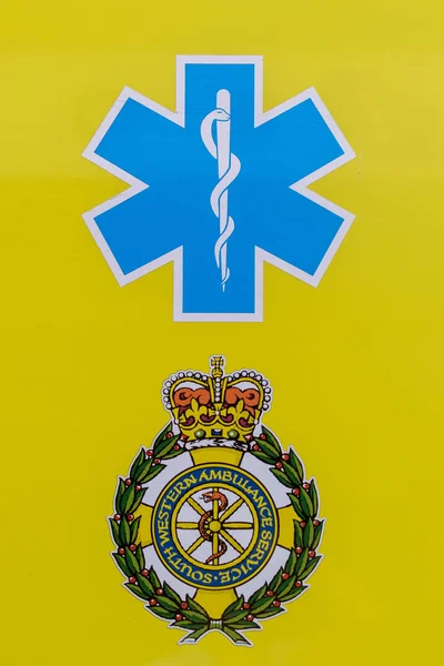 Бристоль Англия Мая 2018 Года Закрытие South Western Ambulance Service — стоковое фото