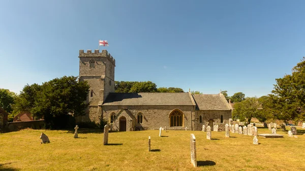 Winfrith Newburgh Angleterre Juillet 2018 Église Christopher Façade Sud — Photo