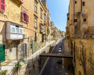 St Ursula Street Valletta Malta bakarak, 2018 yaz