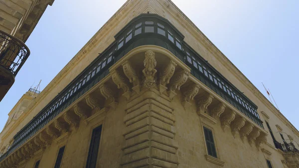 Máltai dekoratív építészet — Stock Fotó