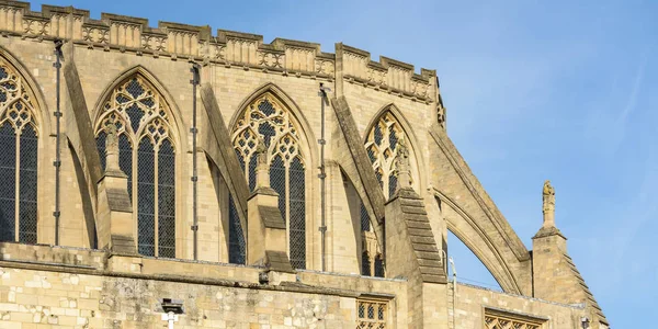 Bouton volant de la cathédrale de Norwich — Photo