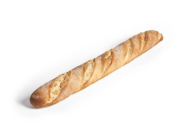 Beyaz arka plan üzerinde izole geleneksel ekmek