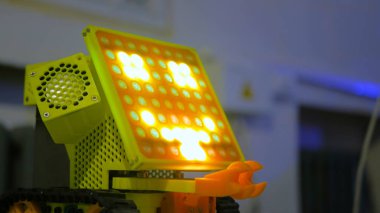 Küçük sevimli robot.