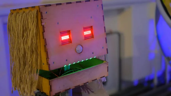 Folk handmade robot