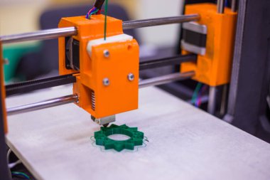 3D yazıcı teknolojisi kavramı