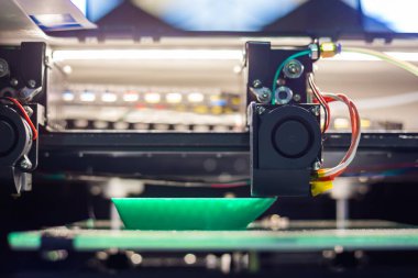 3D yazıcı teknolojisi kavramı