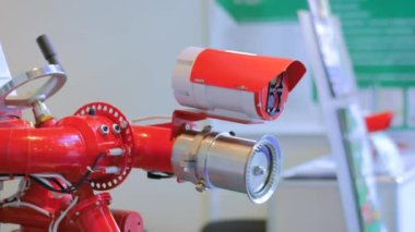 Kızılötesi kameralı otomatik yangın alarmı algılama sistemi