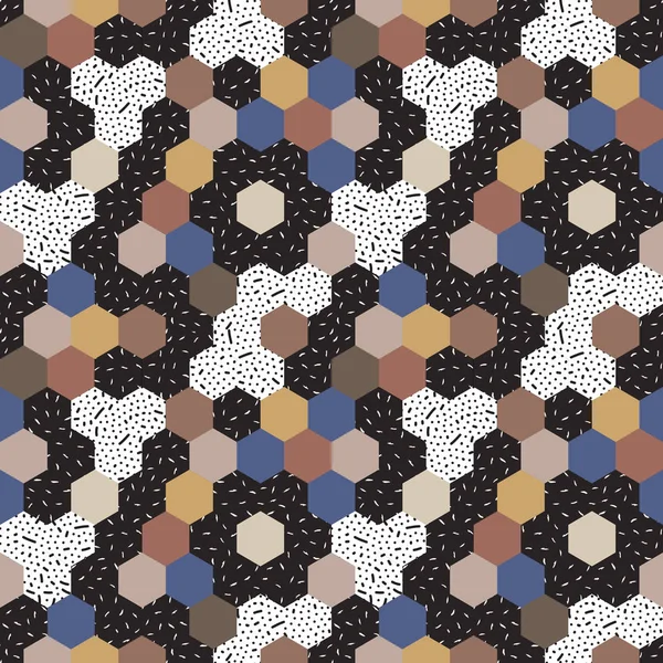 Abstract seamless pattern mosaic — Stock Vector