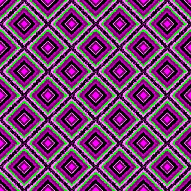 Geometrik sorunsuz neon desen