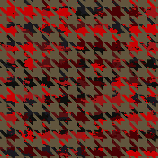 Seamless pattern camouflage