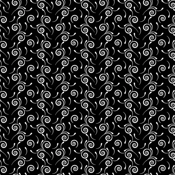 Modèle abstrait sans couture de spirales — Image vectorielle