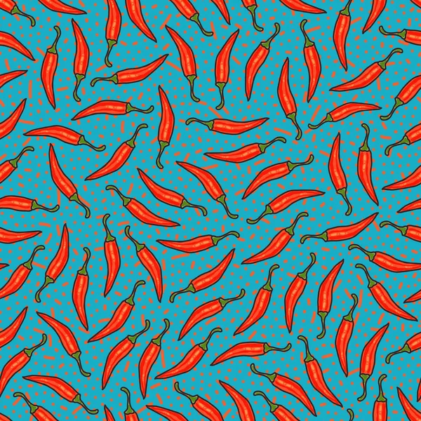 Fond de poivre sans couture — Image vectorielle