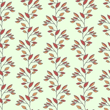 Soyut çiçek seamless modeli. Renkli vektör arka plan