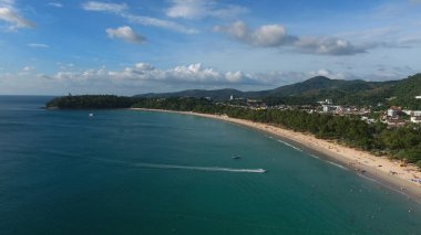 Tayland lüks plaj üzerinden Fly