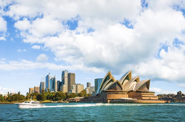 De skyline van Sydney, Australië. Circular Quay — Stockfoto