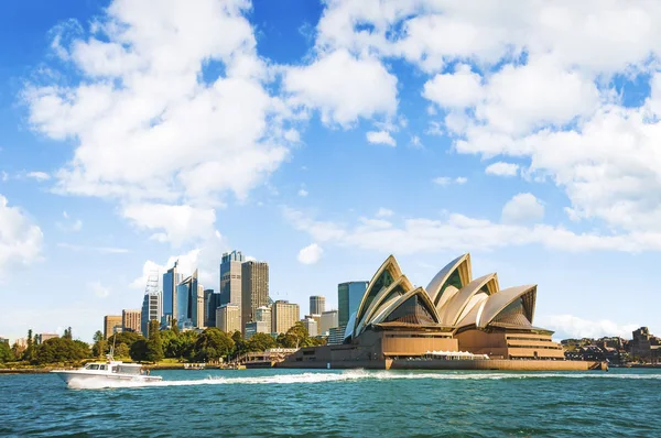 Skyline Van Sydney Australië Circular Quay — Stockfoto