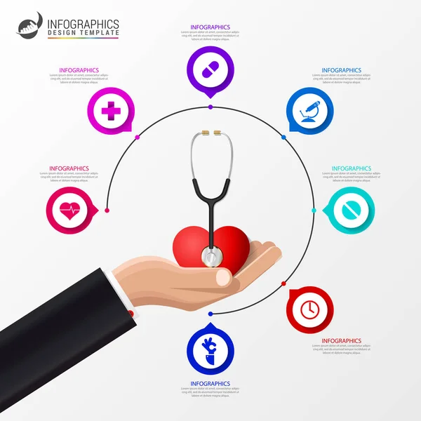 Infographic 디자인 파일입니다 일러스트 — 스톡 벡터