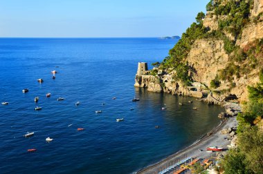 Güzel Bizanslılar kıyı şeridi, Positano, İtalya