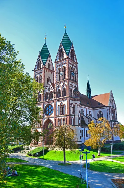 The Herz-Jesu (Heart of Jesus) church in Freiburg,Germany