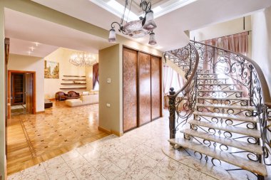 Evin iç merdiven tasarım