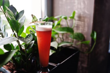 Alkollü uzun kokteyl bar masa cam.