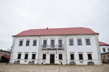 Zbarazh, Ukrayna - 24 Temmuz 2018: Eski evi ve Müzesi.