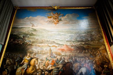 Zbarazh, Ukrayna - 24 Temmuz 2018: Büyük savaş resim Müzesi ve Sanat Galerisi.