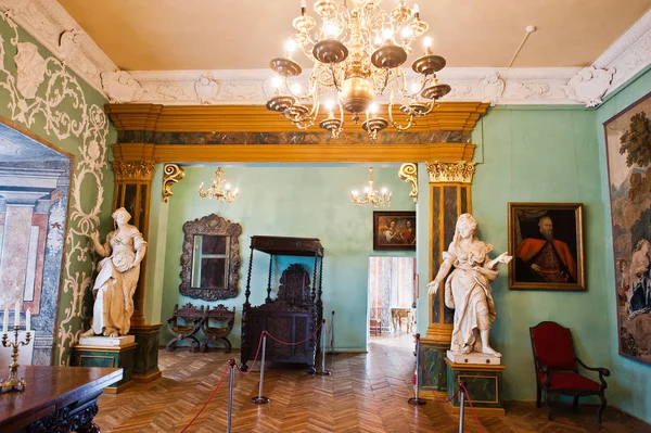 Olesko Ukraine Juillet 2018 Luxueux Intérieur Dans Château Médiéval Magnifiques — Photo