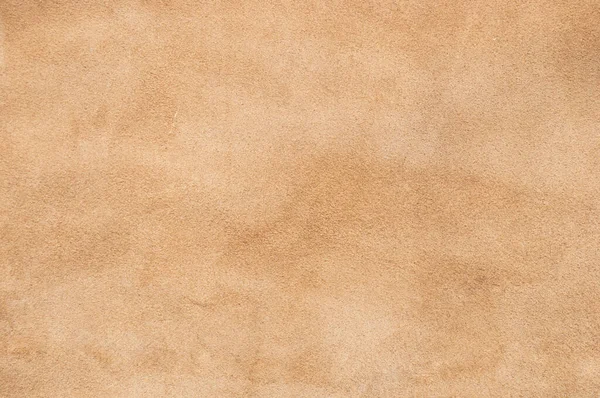 Jasnobeżowe Matowe Tło Zamszowej Tkaniny Zbliżenie Aksamitna Faktura Skóry Piaskowej — Zdjęcie stockowe