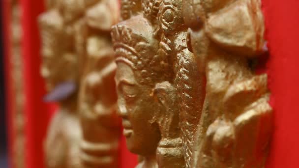Буддизм Камбоджі релігії мистецтва і культури — стокове відео