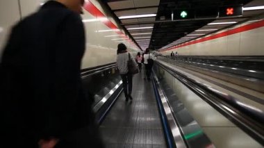 insanların Metro Full Hd bulanık hareket