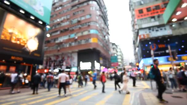 香港的快速生活 — 图库视频影像