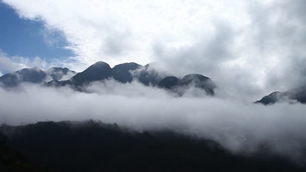 Telhado da Indochina Mountain Fansipan — Vídeo de Stock