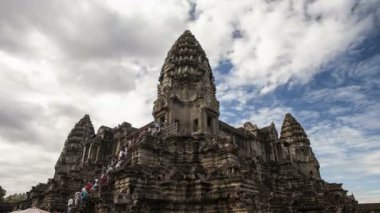 Merkez Tapınağı Angkor Wat Timelapse 4k