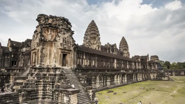 Bela timelapse cinematográfica Angkor Wat — Vídeo de Stock