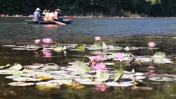 Turista Vietnam Tam coc — Stock videók