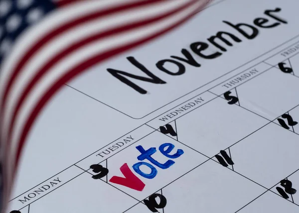 Választási szavazás. November 3. Népszavazás a 2020-as amerikai elnökválasztáson. Demokratikus választások az USA-ban — Stock Fotó