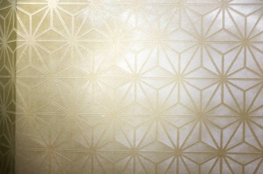 Küp desen şekli eski duvar kağıdı doku geometri