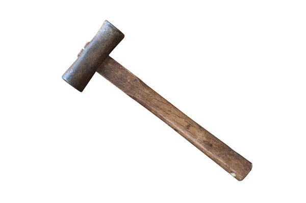 Small Vintage Carpenter Hammers Isolated White Background — Stock Photo, Image