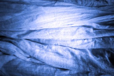 Kumaş boyama, Indigo arka plan doku için. Etkisi yeniden renklendirme