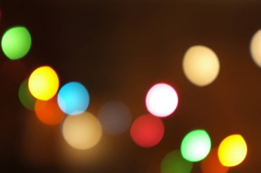 Turuncu tatlı bokeh odak arka plan dışında