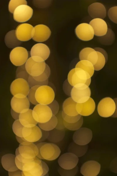 Lumière Abstraite Golden Bokeh Fond Orange Concept Love Été — Photo