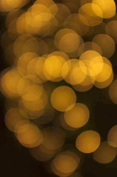 Lumière Abstraite Golden Bokeh Fond Orange Concept Love Été — Photo